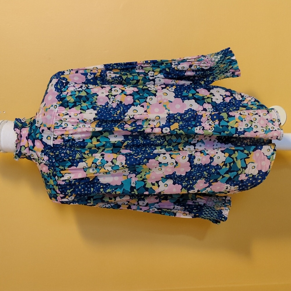 Tuckernuck Teagen Floral Popover Top size L - Picture 5 of 9